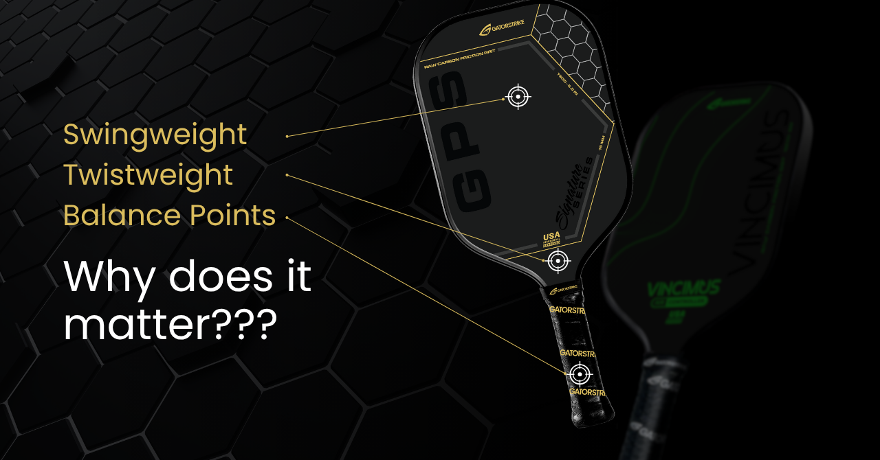 Why Swingweight, Twistweight, and Balance Points Matter—Featuring the GatorStrike Gold Pro Series
