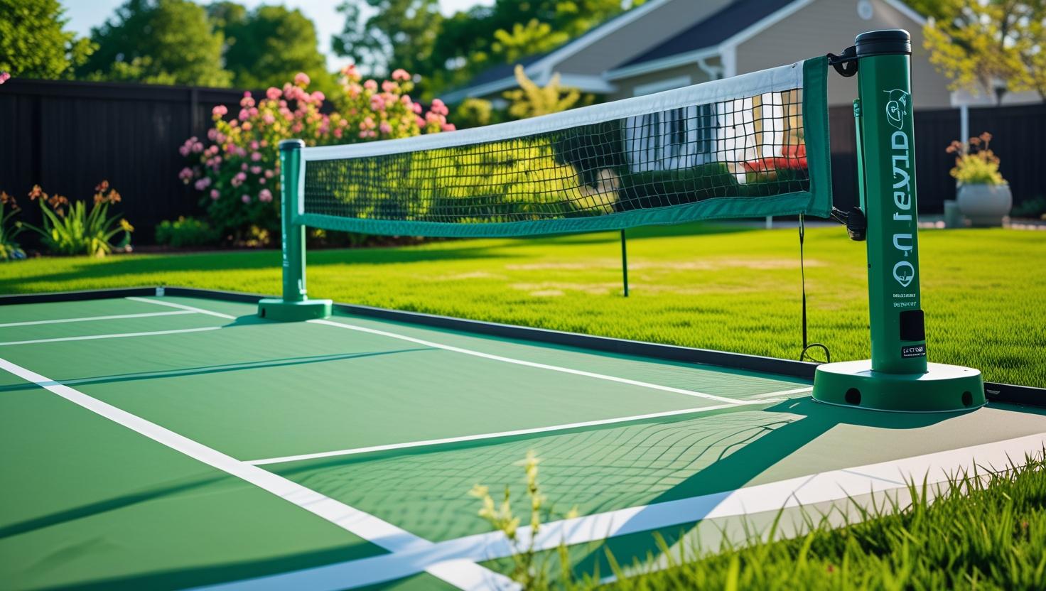 Backyard Pickleball Court