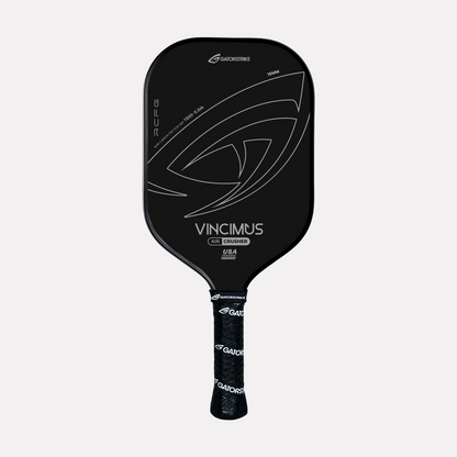 GatorStrike Vincimus Crusher pickleball paddle in gray — Power 16mm build for confident drives and pop.
