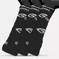 Three black GatorStrike-branded handles are shown side by side, featuring non-slip grip for superior sweat management.