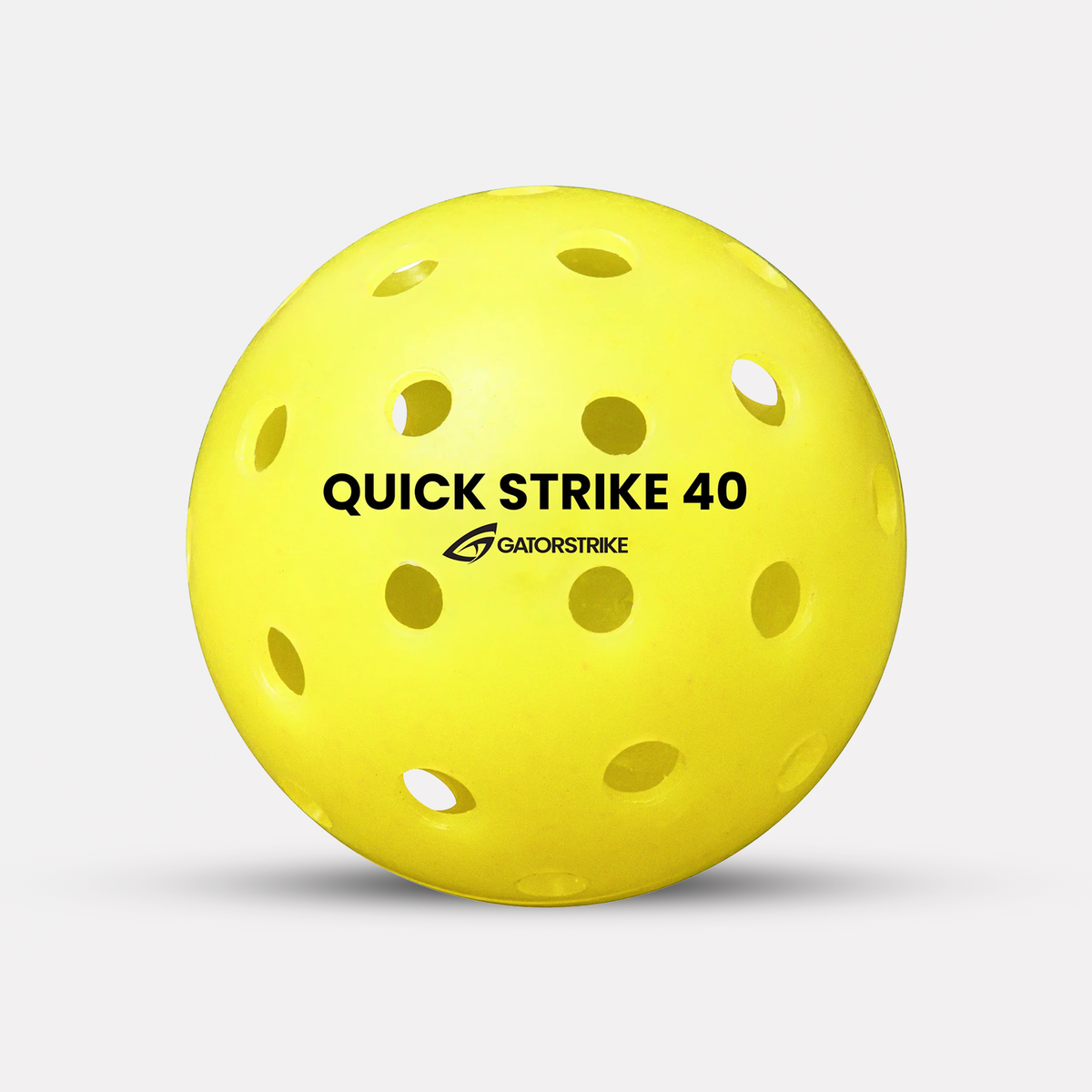 Quick Strike 40 Outdoor Pickleballs | GatorStrike – GATORSTRIKE